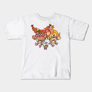 Doki Doki Teamwork! Kids T-Shirt